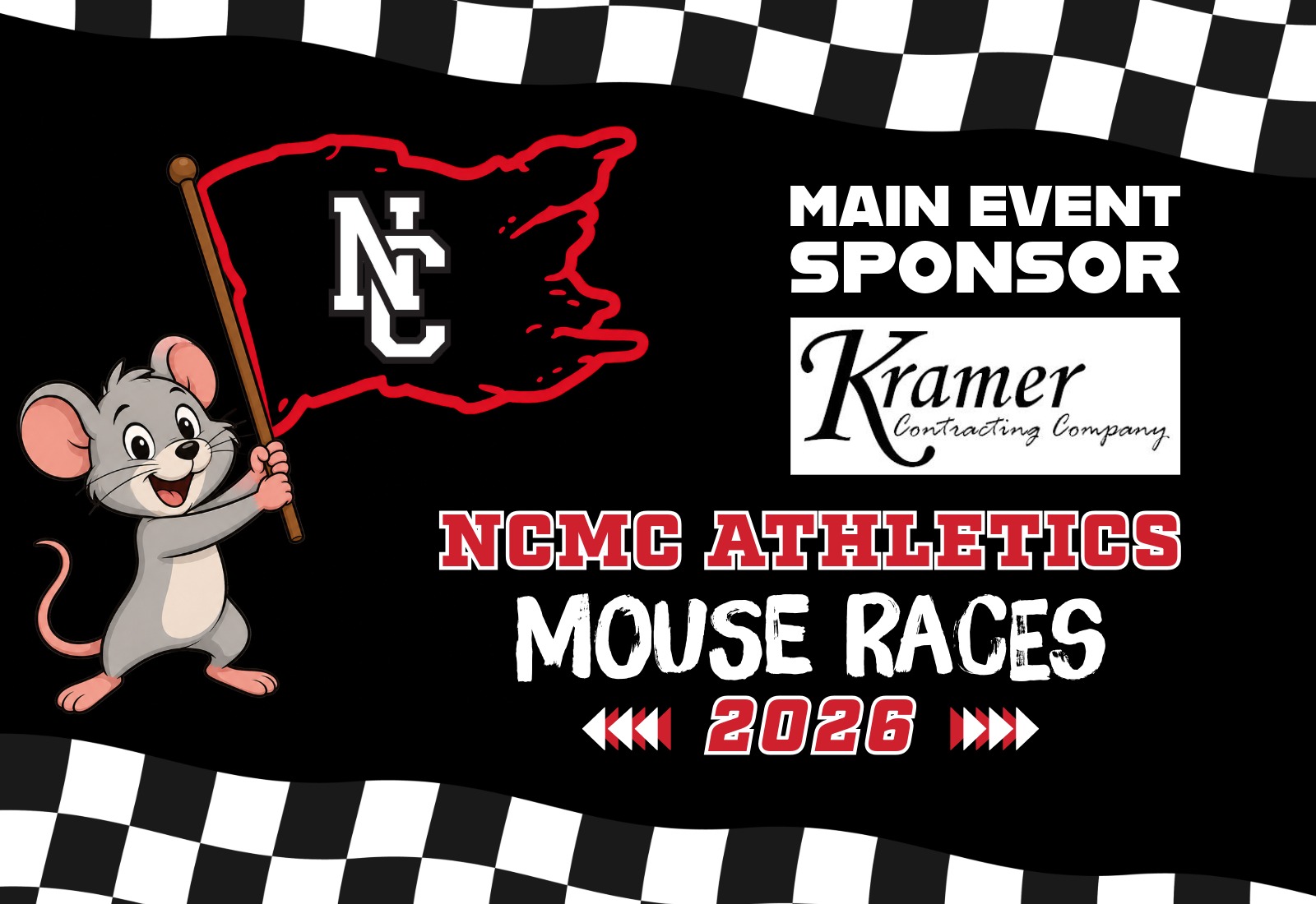 North Central Missouri College Athletics To Host 2nd Annual Mouse Race Fundraiser On August 29th