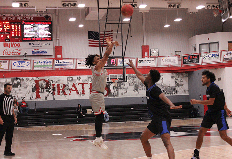 Pirate's Basketball Flies High In Season Opening 107-64 Home Win