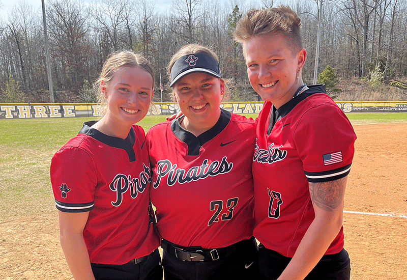 Softball Scratches Out A Win In Tough Road Trip