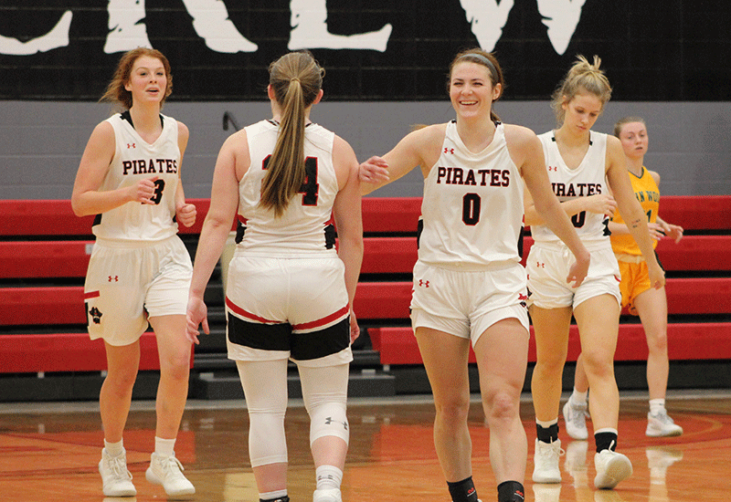 Lady Pirates Cruise Past John Wood CC