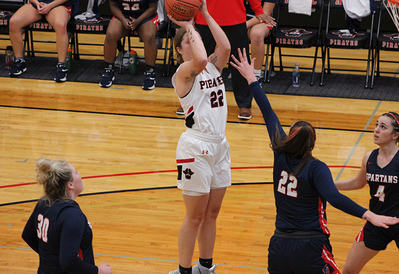 Solid Home Win For Lady Pirates Over Southwestern CC