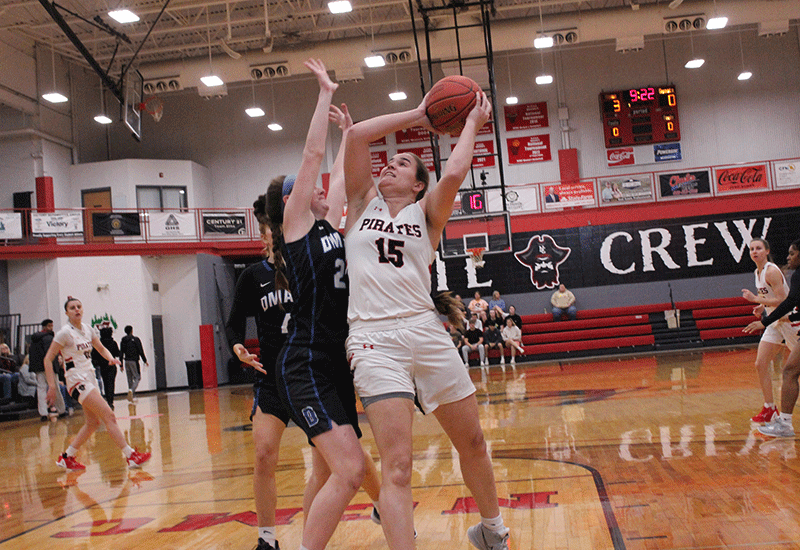 Lady Pirates Finish The Regular Season At 22-6 By Downing Des Moines Area CC