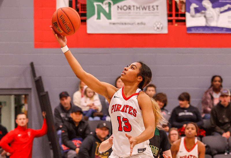 Strong Shooting Effort Leads Lady Pirates To Road Win Over John Wood CC