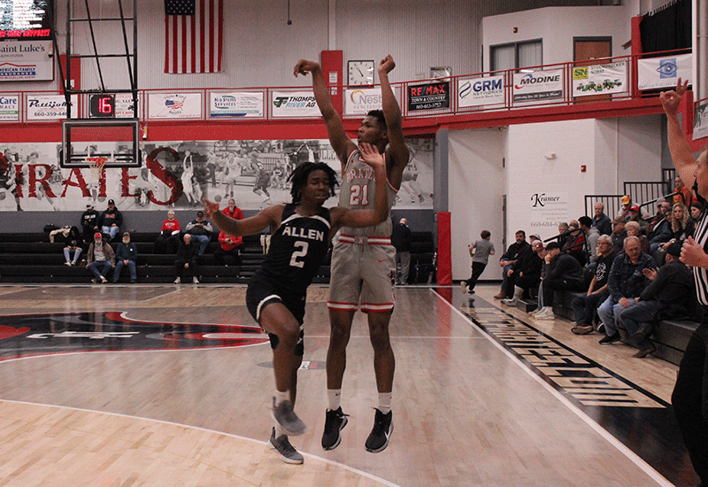 20 Point Home Victory For 20th Ranked Pirate's Basketball Over Allen County
